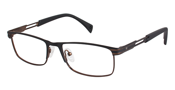 Champion 1011 eyeglasses are designed for men featuring spring hinges. The Champion 1011 eyeglasses model is made of metal and manufactured in China.